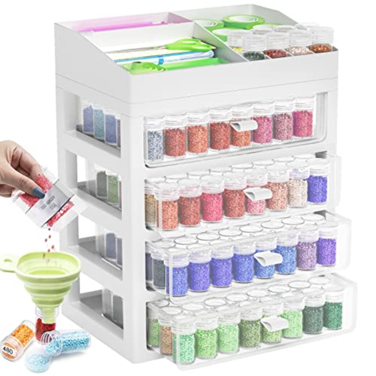 ARTDOT Storage Containers for Diamond Painting Accessories, Art